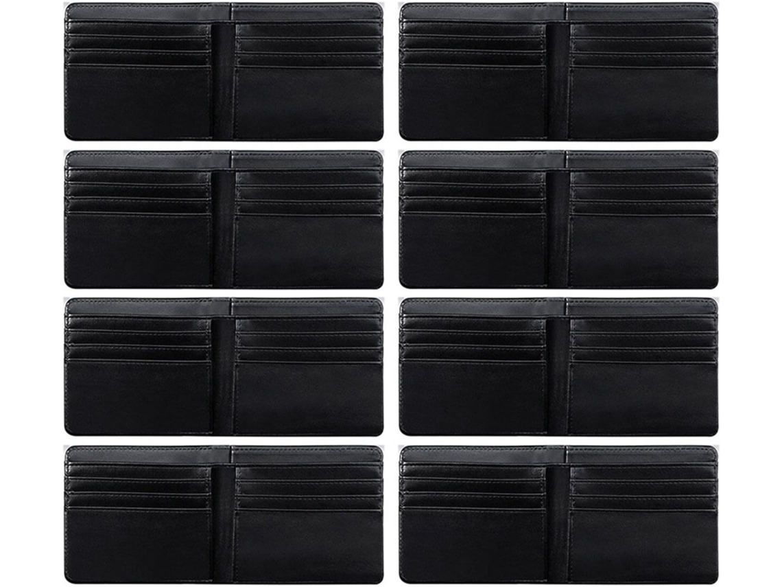 Juego De 8 Carteras En Blanco Para Sublimación Por Transferencia Térmica Con Ventanas