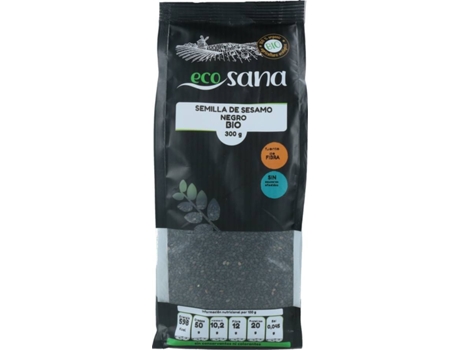 Semilla de Sésamo Negro Bio ECOSANA (300 g)