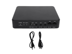 Mini Ups Con Batería De Respaldo De 6 Puertos Y 10400 Mah, Fuente De Alimentación Ininterrumpida Para Router, Cámara, Poe, 15 V, 24 V, Usb, Dc, 5 V, 9 V, 12 V.