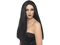 Peluca DISFRAZZES Larga Preta (Talla: Talla Universal)