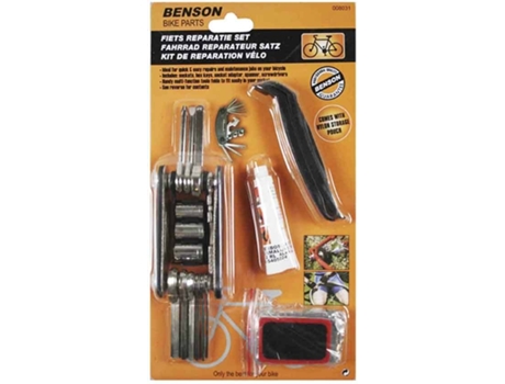 Kit con Herramientas de Reparación de Bicicletas Multiusos BENSON