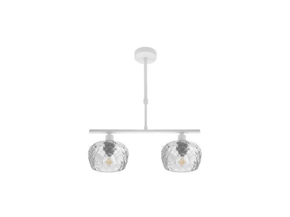 Estela Candelabro 2xe14 White