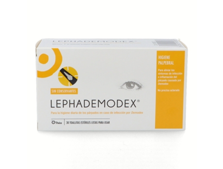 Toallitas Oculares THEA Lephademodex 30 Toallitas Esteriles