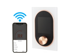 Termostato Inteligente Wifi Con Pantalla Táctil Va Y Modo Programable 5+1+1 Para Uso Doméstico.