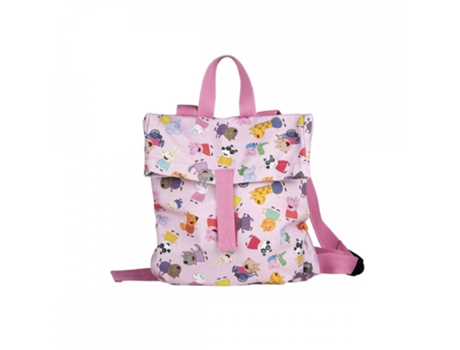 Mochila PETIT JOUR Peppa Pig para Niños (Rosa)