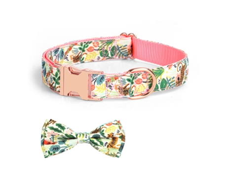 Collar Suave Para Perros Y Gatos Nudo De Plomo Collar De Perro A Cuadros Estampado Para Niña Collar De Perro Ajustable ELKUAIE