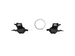 Par de manetas de bicicleta de carretera para manillar triple plano P2R Push-Pull Shimano