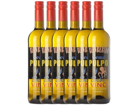 Vino CASTILLO DE MAETIERRA Castillo De Maetierra Come Pulpo Y Bebe Vino Albariño Rioja (0.75 L - 6 unidades)