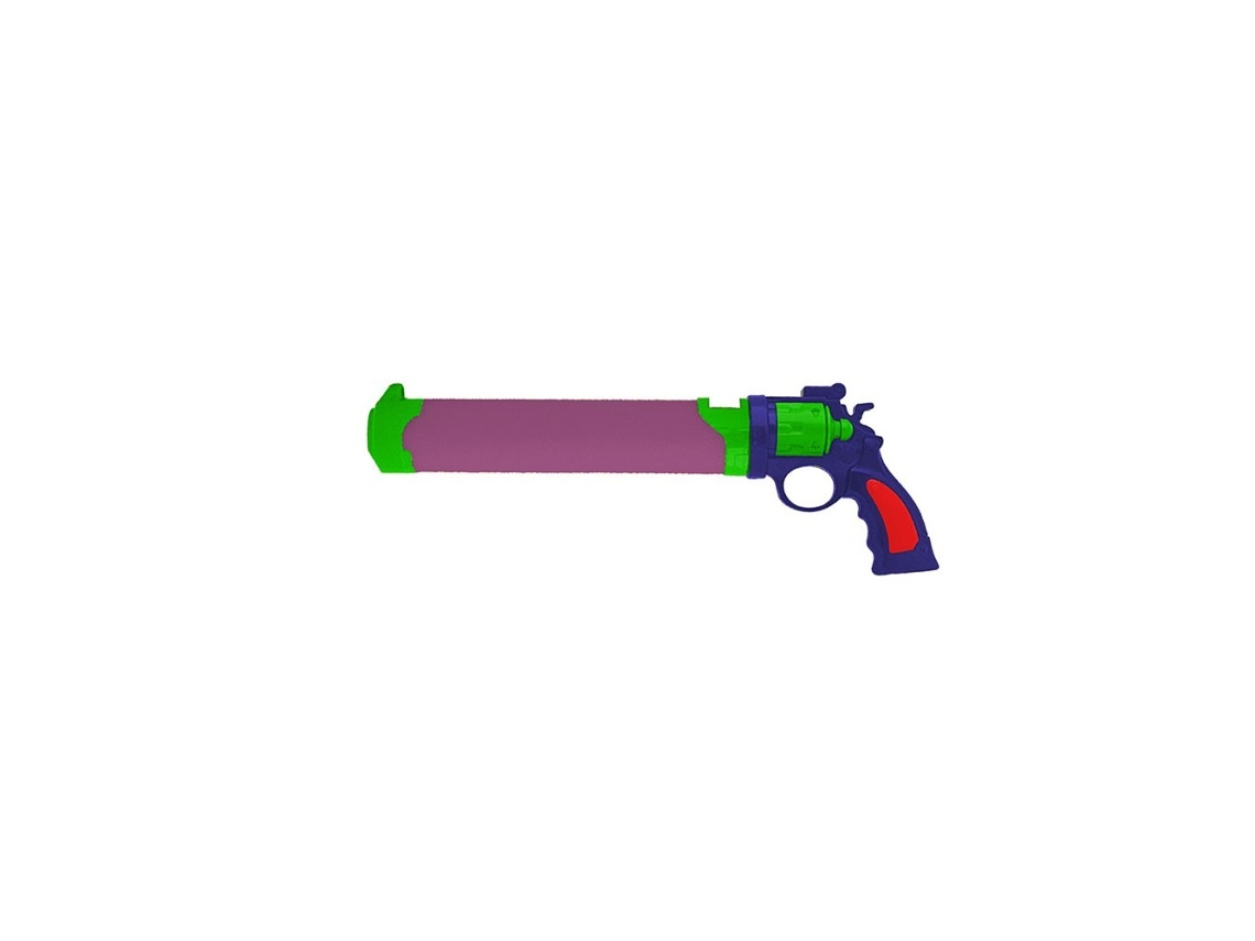 Pistola de agua de espuma para jardín, piscina y playa 40 cm Marbueno Summer