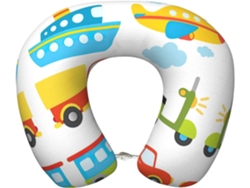 Almohada Viaje Espuma Viscoelástica Poliéster, Soporte Relajación, Fácil