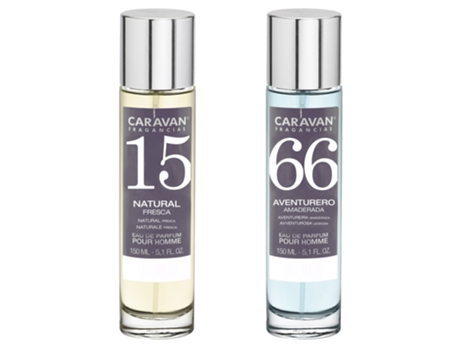 Set de 2 Perfumes CARAVAN para Hombre Nº66 y Nº15