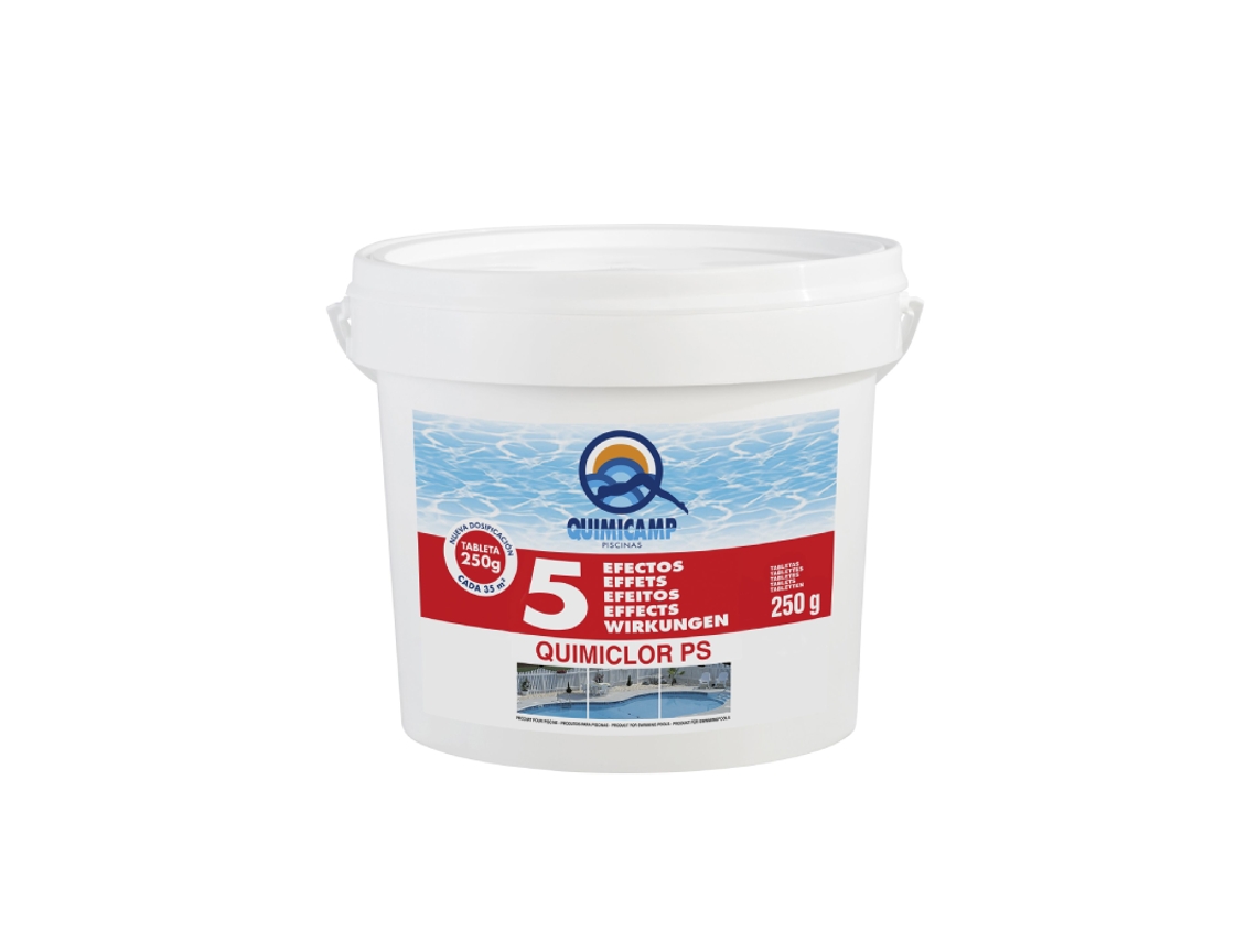 Cloro 5 Acciones Sb Comprimidos 250G QUIMICAMP
