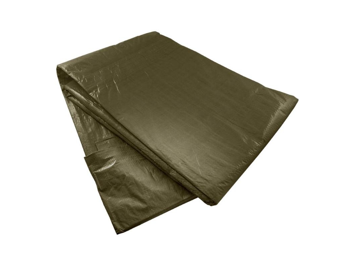 Toldo rafia 2,90x5,90 m verde c/ ollaos (3x6)