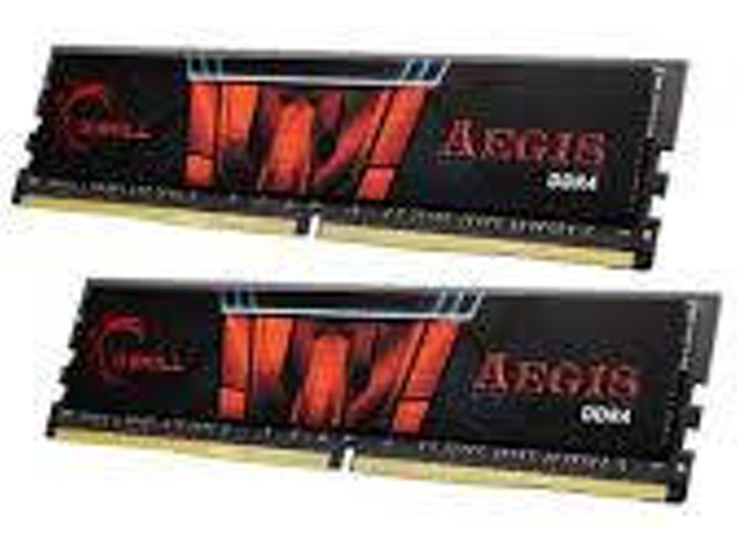 Memoria RAM DDR4 G.SKILL F4-2400C15D-32GIS (2 x 16 GB - 2400 MHz - CL 15 - Negro)