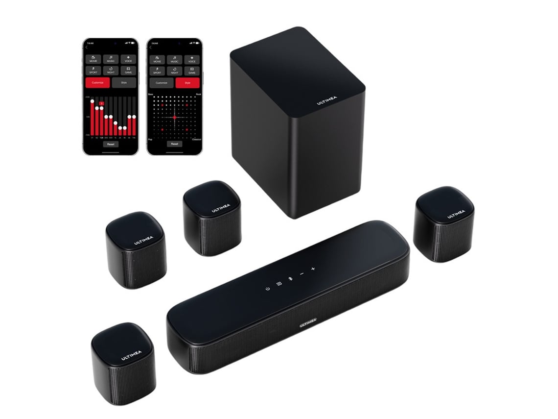 Barra de sonido ULTIMEA Aura A40 7.1 330W Kit de altavoces