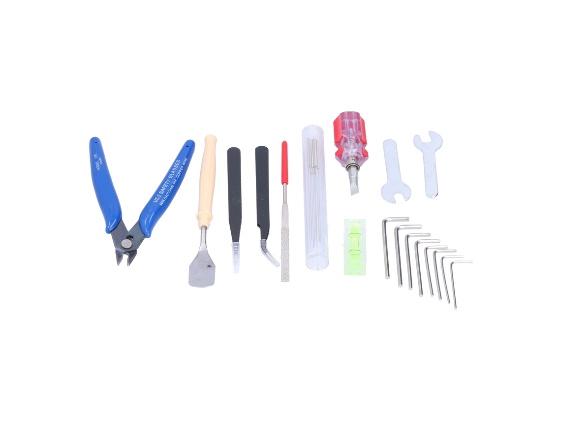 Kit de limpieza de boquillas para impresora 3D (extrusor y cabezal)