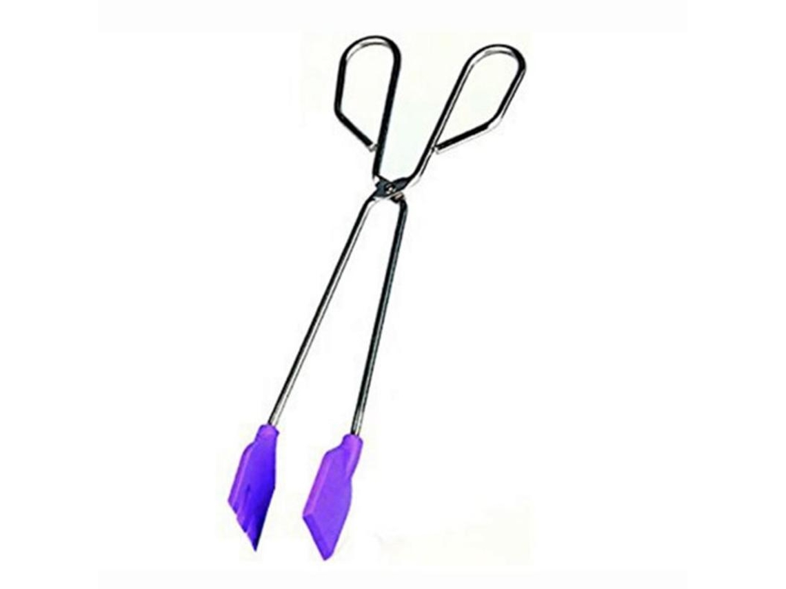 Tenacilla inoxidable silicona 35 cm 2261