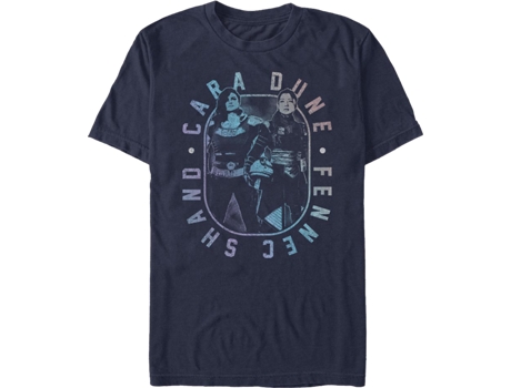Camiseta Unisexo DEEPSTONE The Mandalorian Cara Dune Fennec Shand Star Wars Armada (XXL)