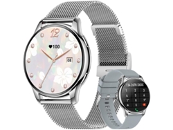 Reloj inteligente AMOLED de 1,35 pulgadas para mujer, con llamadas por Bluetooth, resistente al agua, rastreador de actividad física, compatible con más de 100 modos deportivos I Yizhood