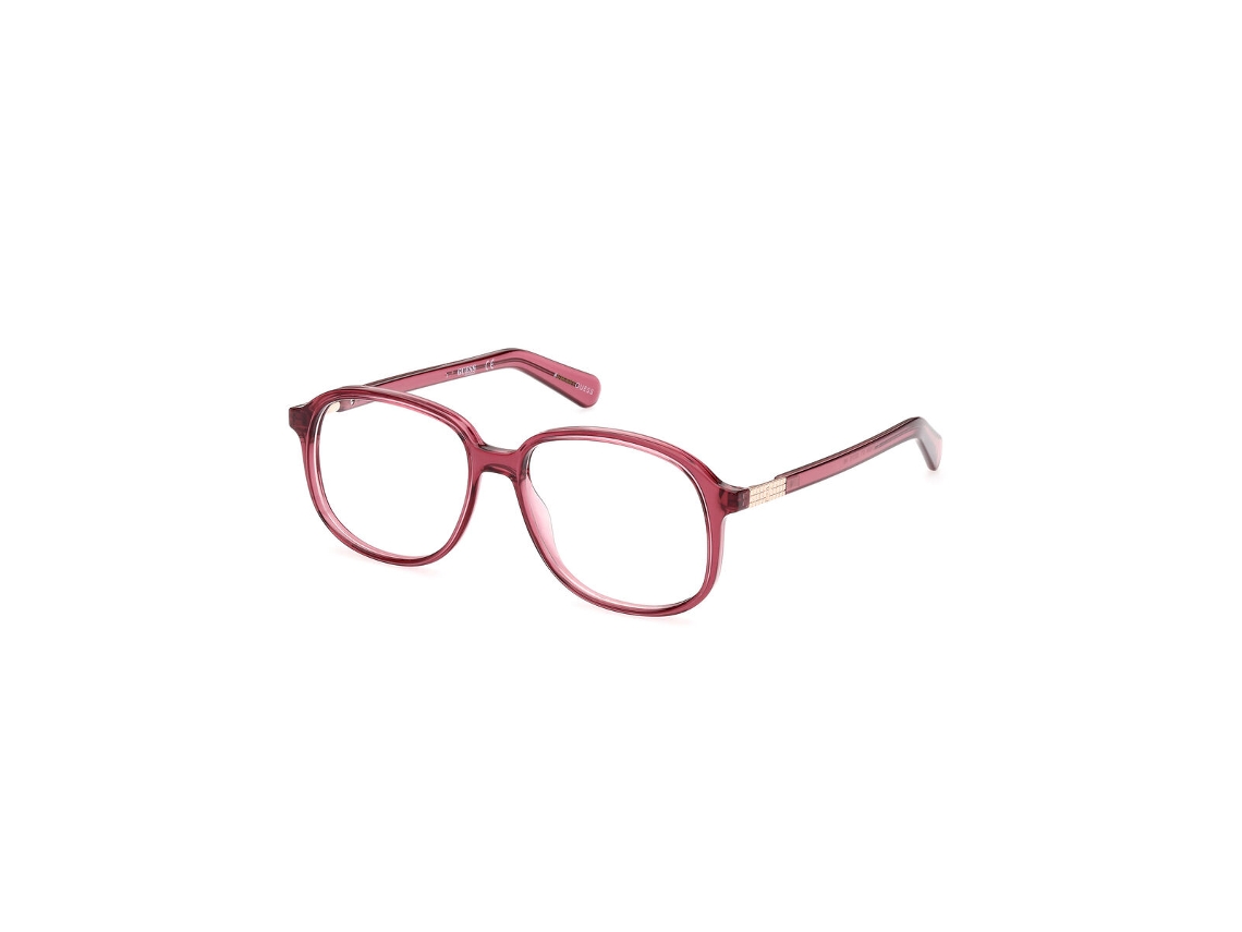 Montura De Gafas Unisex Guess Gu8255-53071 (burdeos - Inyectado - 145 Mm - Ø 53 Mm)
