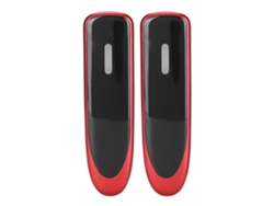 Mini Walkie-talkie Recargable De Largo Alcance Con 16 Canales - Rojo