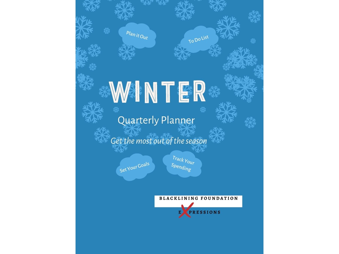 Libro Winter Sesonal Quarterly Planner De Sharon Gonzalez (inglés)