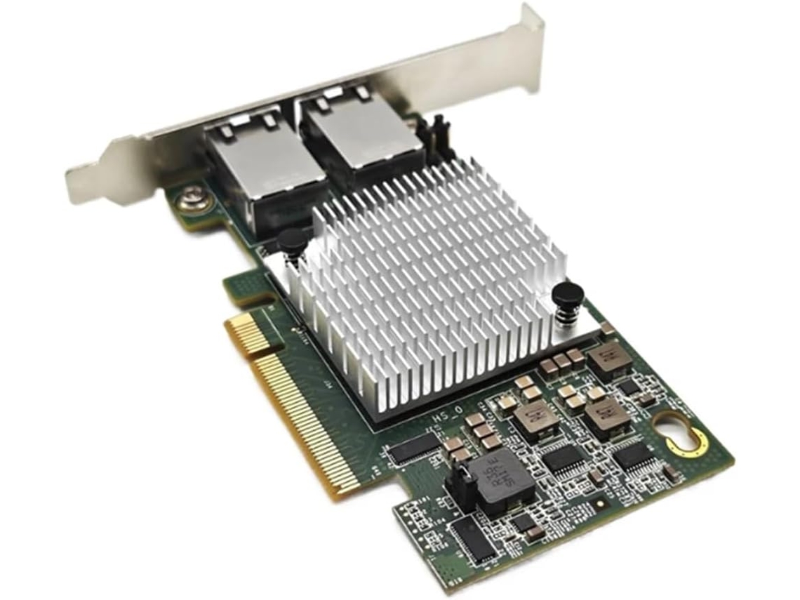 Piezas De Repuesto Para La Tarjeta Ethernet De Doble Puerto 10g X540-t2 Pcie-x8 Y El Adaptador De Extensión De Red.