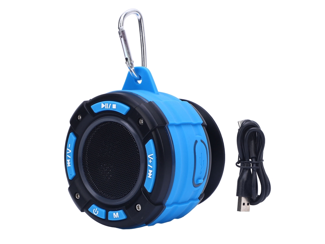 Altavoz Portátil Bluetooth Para Ducha Con Luces Rgb, Resistente Al Agua Ipx7.