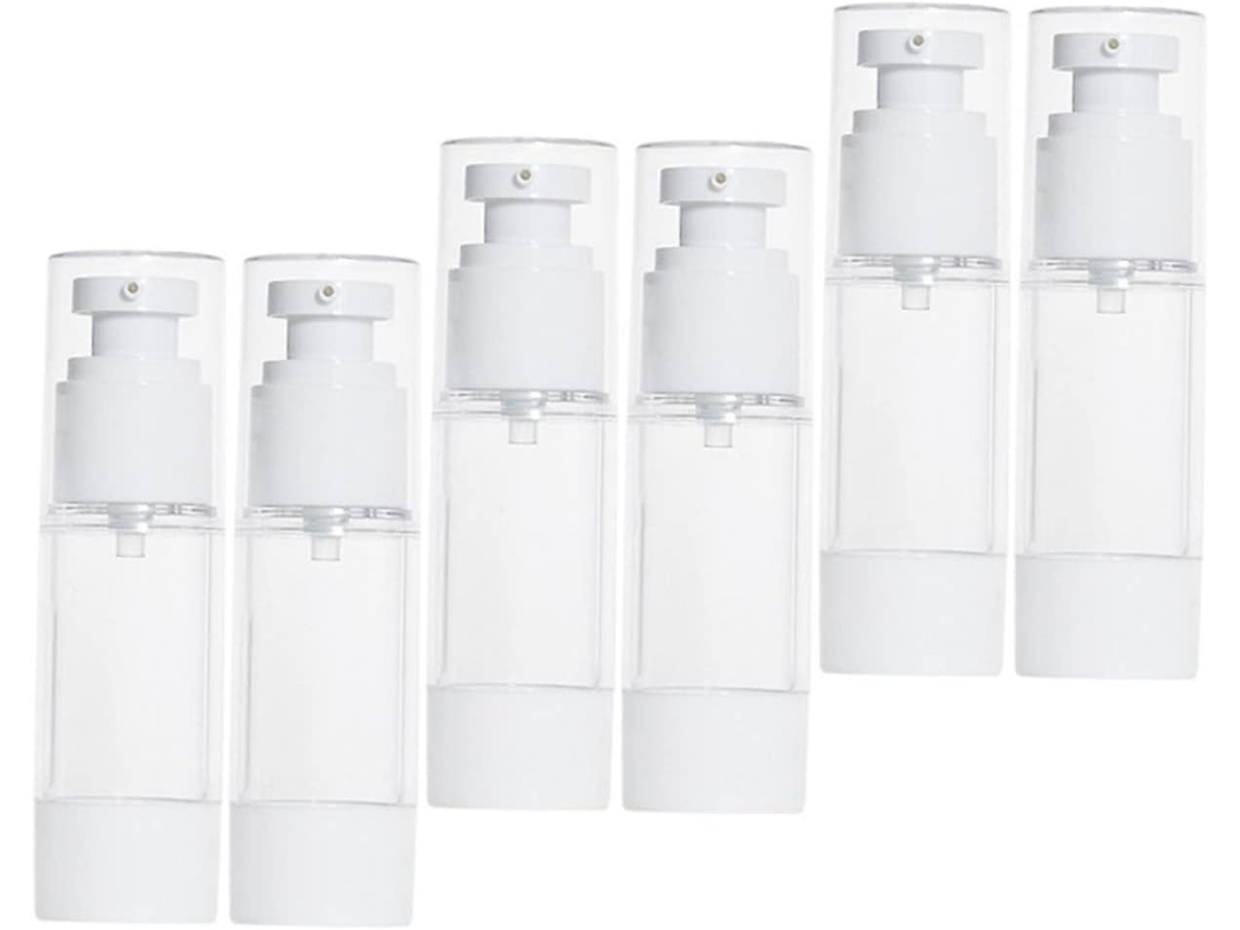 Botellas Dispensadoras De Loción De 6 Piezas, Botellas Con Bomba, Botellas De Viaje Para Cosméticos Y