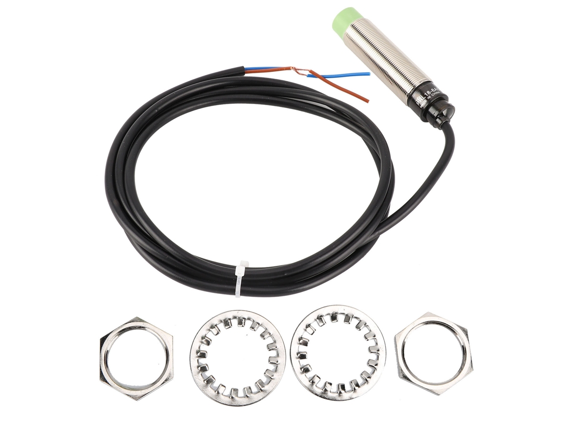 Sensor De Interruptor De Proximidad Cilíndrico De 3 Cables 90-250 Vca Prl18-8ao Control De Potencia