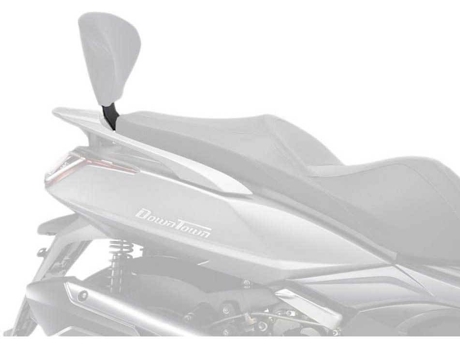 Encosto SHAD Kymco 125/300 Superdink/Downtown/Dink Street Negro