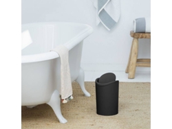 Bote de Basura TATAY WC 6L Standard Negro (Polipropileno Plástico - 19x19x28 cm)