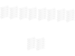 Soportes Adhesivos Para Estantes, 60 Piezas, Montaje En Pared, No Requiere Perforación.