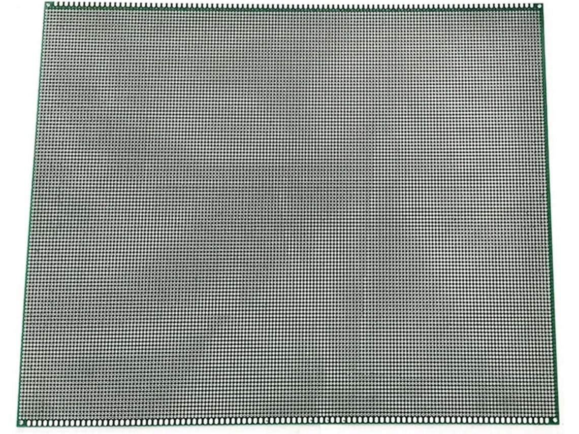 Placa De Circuito Impreso De Doble Cara De 30 X 40 Cm Para Proyectos De Soldadura Y Experimentos Electrónicos.