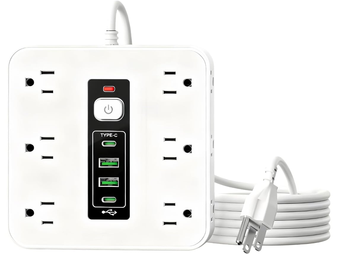 Bloque De 16 Tomas De Corriente – Gestión De Energía, Regleta Eléctrica