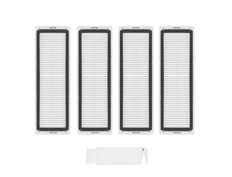 Filtro hepa 4 peças para aspirador de pó xiaomi dreame w10 com escova para pássaros
