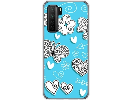 Carcasa Huawei P40 Lite 5G TUMUNDOSMARTPHONE Dibujos Multicolor
