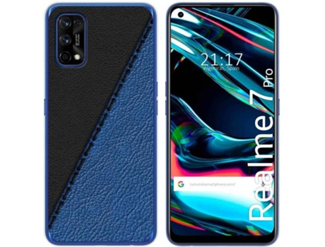 Carcasa Realme 7 Pro TUMUNDOSMARTPHONE Cuero 02 Multicolor