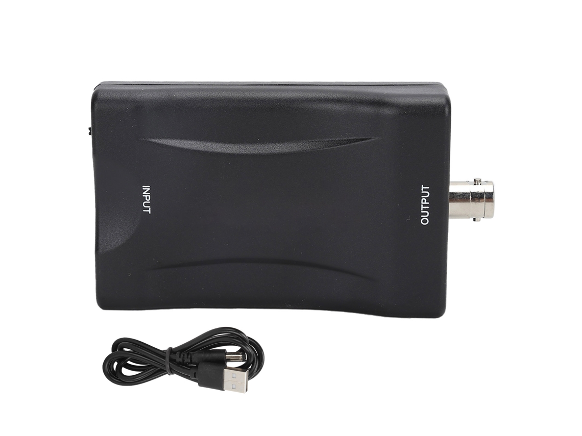 Conversor Hdmi Para Bnc Adaptador De Vídeo Para Projetor Tv Monitor Ps4 Pc Xbox Vhs Dvd