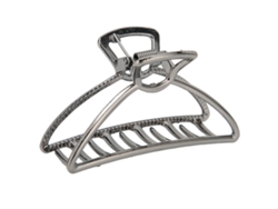 Pinzas De Pelo Para Mujer Clips De Pelo Decorativos De Metal Para Peinados Plata Y Negro