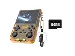 Consola de juegos portátil retro R36xx con 64 GB, más de 20.000 juegos y pantalla de 3,5 pulgadas. GOKOCO