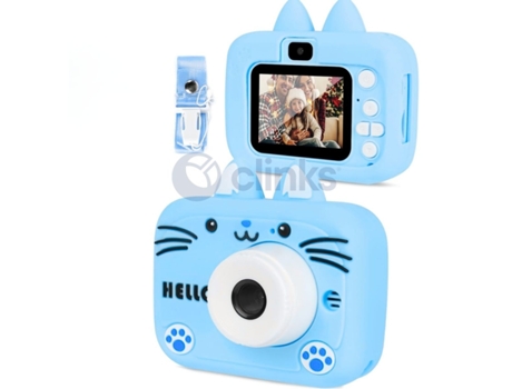 Cámara infantil Nice Kitty Azul CLINKS
