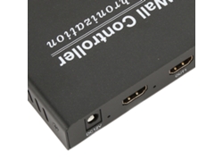 Mali controlador de Parede de Vídeo 4k 30hz 1 Entrada 4 Saídas 9 Modos Processador com Controle Remoto Plug Us