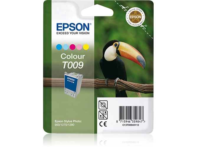 Cartucho de tinta original EPSON, Tucán 66 ml , Color, C13T00940110, T0094