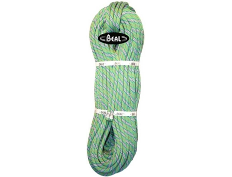 Cuerda De Escalada BEAL Cordas Top Gun Dry Cover (Verde - 50 m)