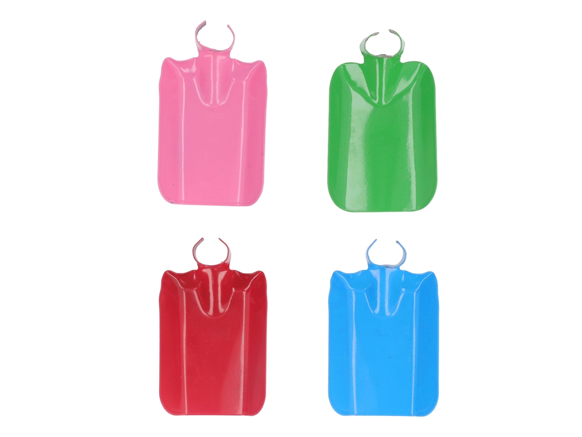 4 Comederos Para Pájaros Con Forma De Pala De Hierro Para Jardín Exterior - Atractivos Para Colibríes