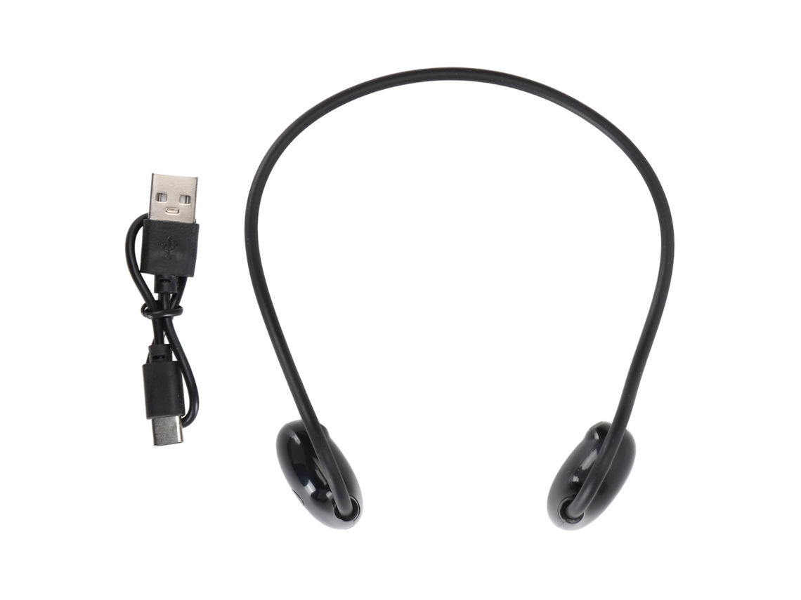Auriculares Bluetooth V5.3 Edr Para Conducir, De Oído Abierto, Resistentes Al Agua, Deportivos, Negros.