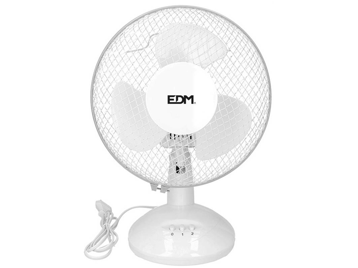 Ventilador Mesa Blanco EDM 25W 23 Cm