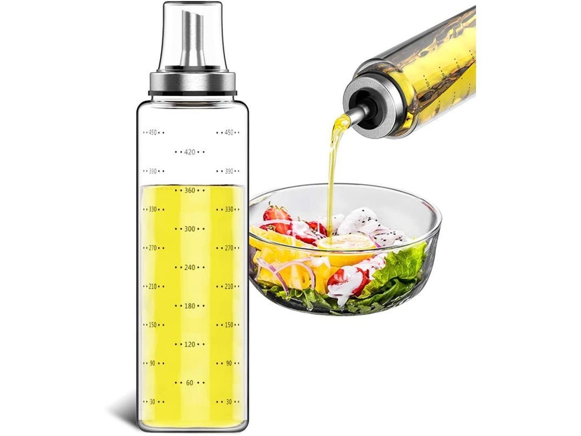 Dispensador De Aceite De 500 Ml Con Báscula, Dispensador De Aceite De Oliva Con Embudo Para Cocina.