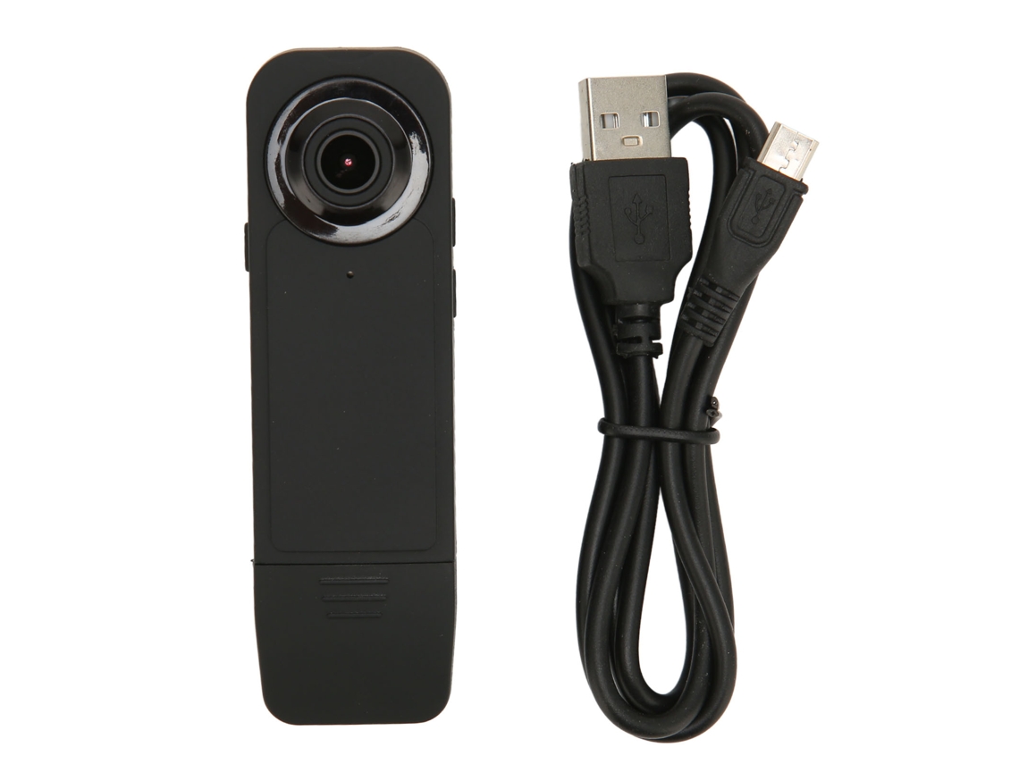 Minicámara Corporal 1080p Con Detección De Movimiento, Visión Nocturna, Grabadora Portátil Con Clip.